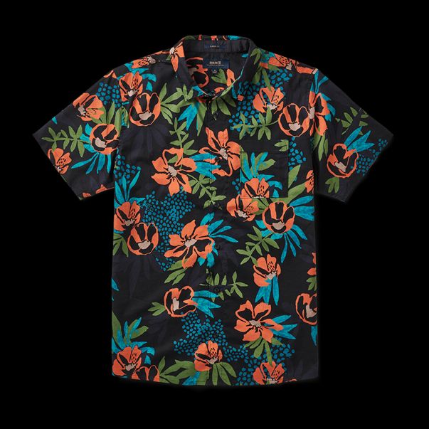 Retro Journey Shirt Shirts Men Tahiti Nui Black