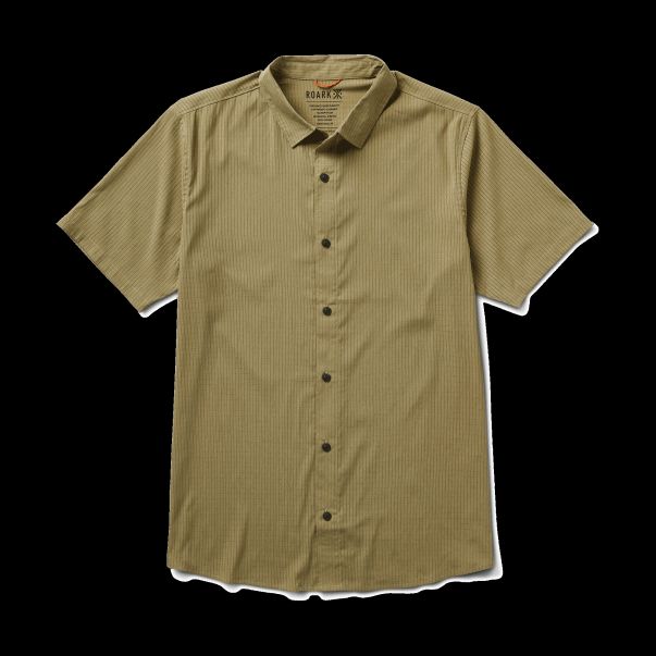Bless Up Breathable Stretch Shirt Shirts Men Expert Dusty Green