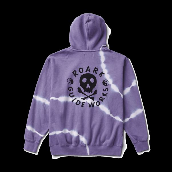 Men Performance Guideworks Hoodie Sweatshirts & Hoodies Purple Haze Shibori