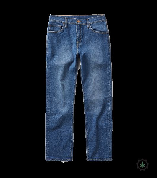 Men Peaceful Medium Classic Jeans Hwy 133 Slim Fit Denim