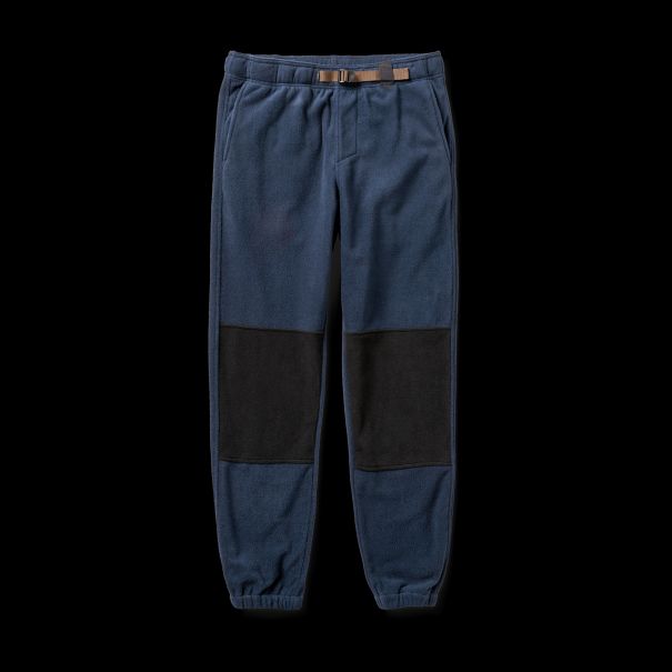 Dark Navy Men Functional Pants Campover Fleece Pants