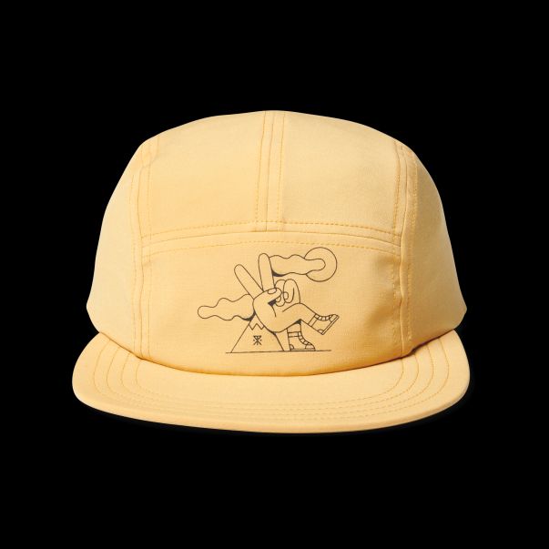 Bargain Dusty Gold Chiller Crushable Strapback Hat Men Hats
