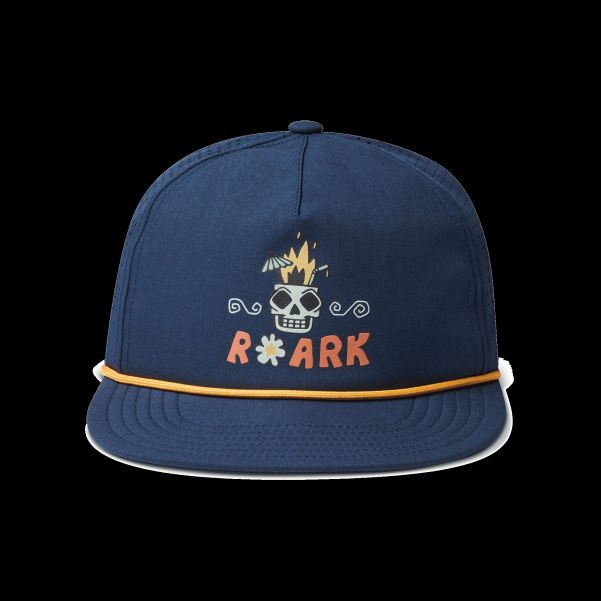 Elevate Explorer Hybrid Strapback Hat Men Hats Dark Navy