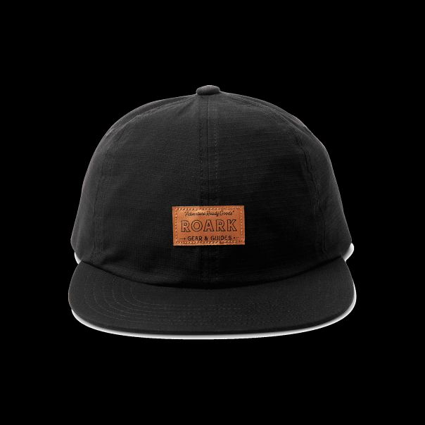 Elevate Hats Black Campover Strapback Hat Men