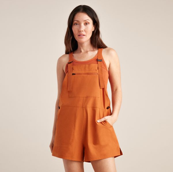 Rompers Time-Limited Discount Women Canyon Hybrid Romper Burnt Sienna