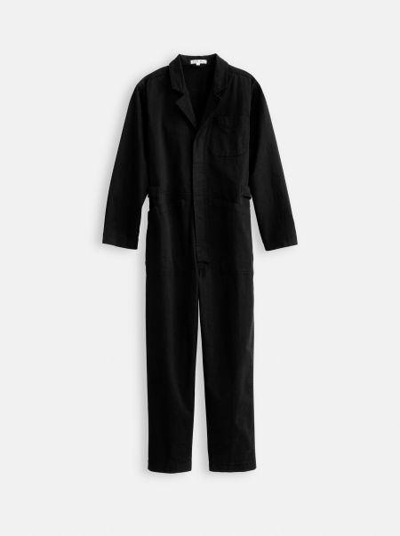 Alex Mill Jumpsuits Black Coupon Standard Jumpsuit In Cotton Twill Women