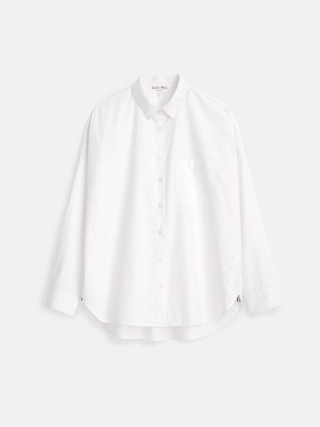 Alex Mill Jo Shirt In Paper Poplin White Women Sumptuous Shirts & Tops