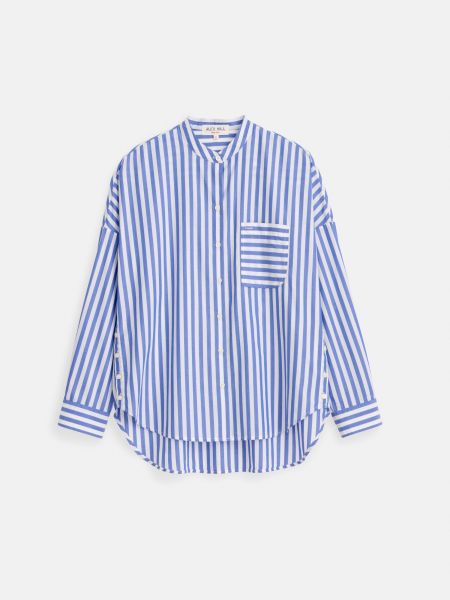 Shirts & Tops Liquidation Women Alex Mill Blue/White Jo Striped Shirt In Cotton