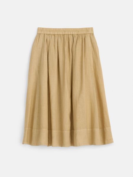 Vintage Khaki Buy Standard Skirt In Linen Dresses & Skirts Women Alex Mill