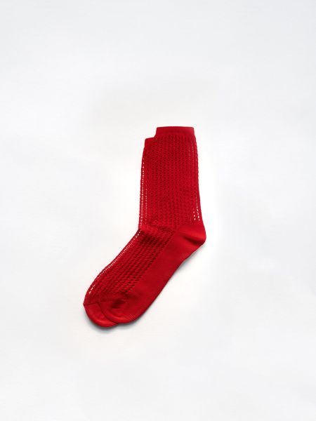 Red Alex Mill Accessories Maria La Rosa The 70Th Short Socks Women Maximize
