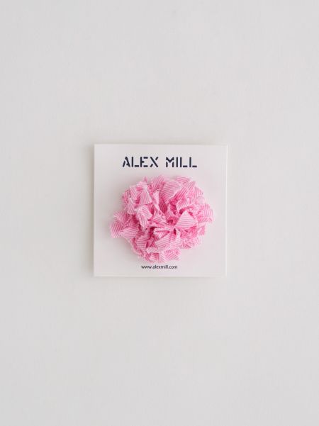 Smart Single Rosette Pink Accessories Women Alex Mill