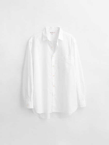 Alex Mill White Easy Shirt In Paper Poplin Men Shirts Elegant