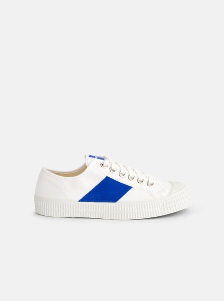 Blue/White Review Novesta Star Master Lowtop Sneakers Men Shoes Alex Mill